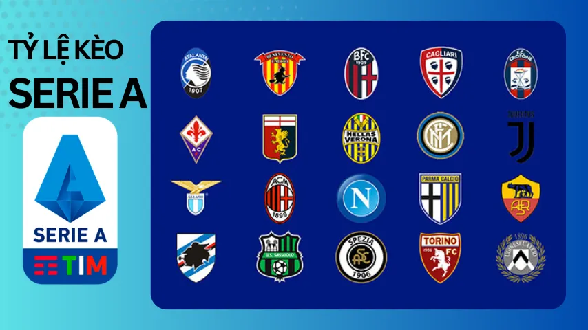 Các đội bóng tham dự Serie A