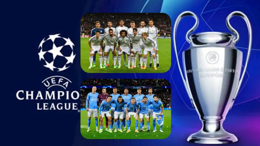 2 đội có thành tích tốt nhất tại Champions League