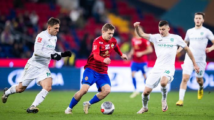 Nhận định soi kèo CSKA Moscow vs Fakel, 20h30 ngày 26/10: Lợi thế sân nhà cho cửa trên