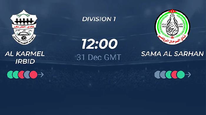 Nhận Định Soi Kèo Al Karmel Vs Sama Al Sarhan 19h00 Ngày 31/12