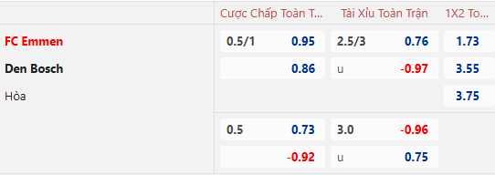 Nhận định soi kèo Emmen vs Den Bosch, 2h00 ngày 21/12: Chủ nhà tự tin - Ảnh 2