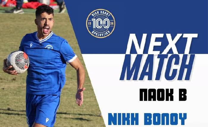 Nhận định soi kèo PAOK B vs Niki Volos, 19h00 ngày 2/12: Cửa dưới ‘tạch’