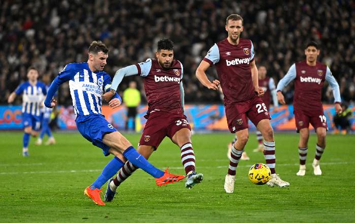 Nhận định soi kèo West Ham vs Brighton, 22h00 ngày 21/12: Bất phân thắng bại